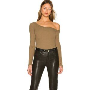 Wren Off The Shoulder Top - Taupe